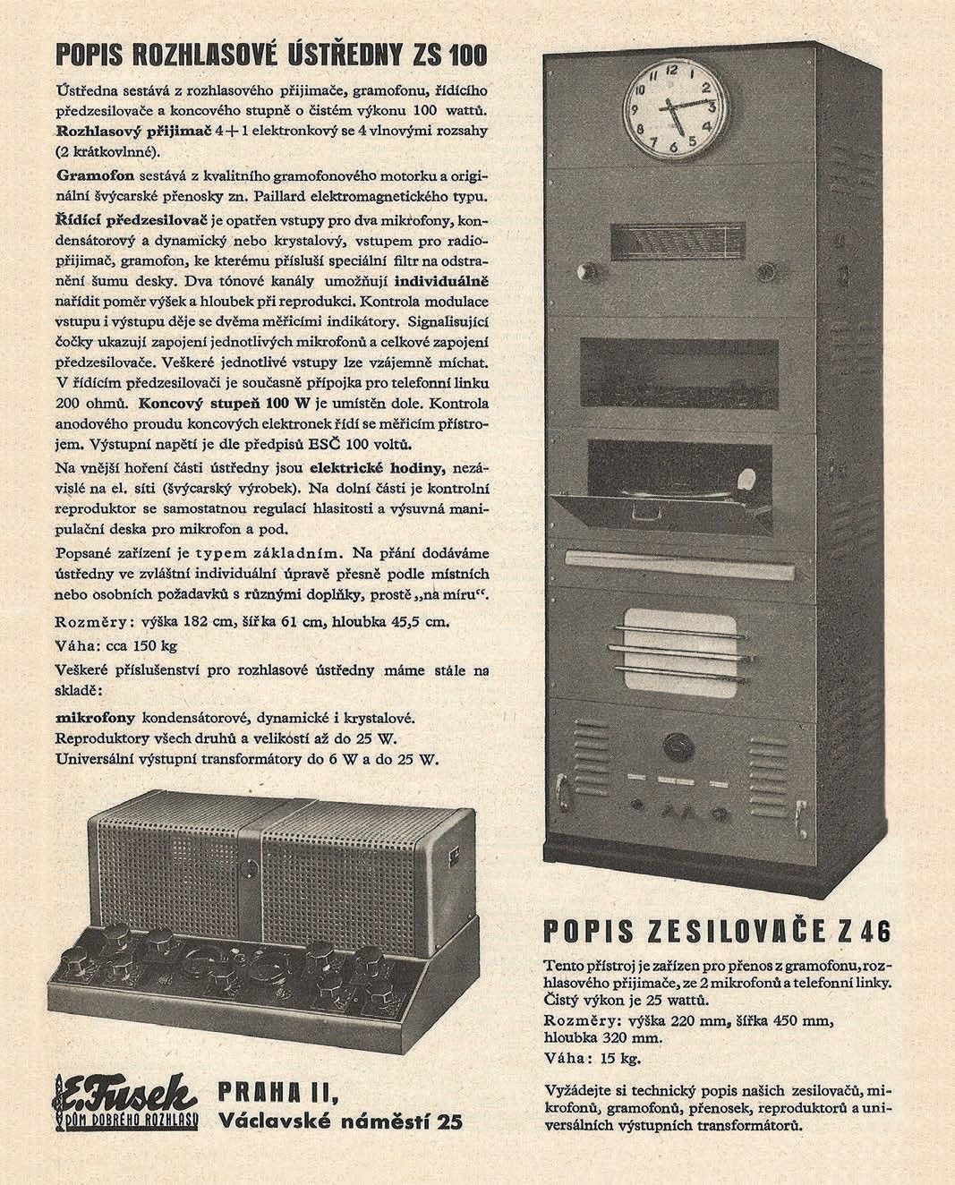 Přečetli jsme v časopisu Radioamatér z roku 1947